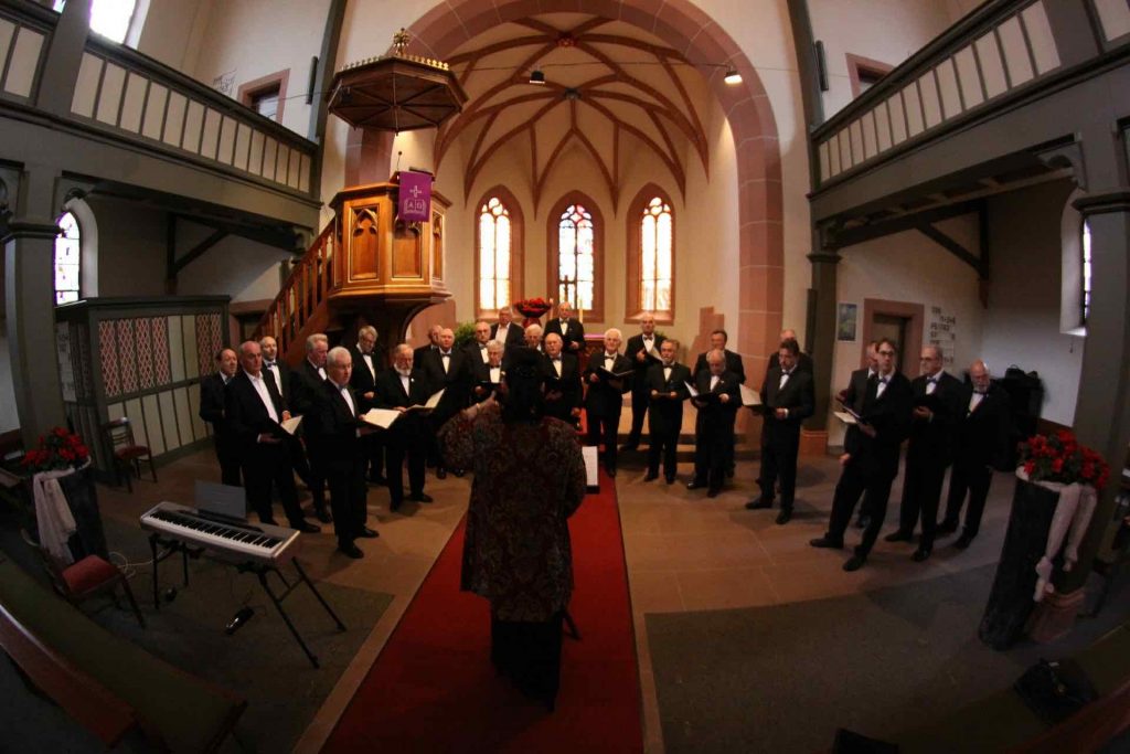 Church Choir singing