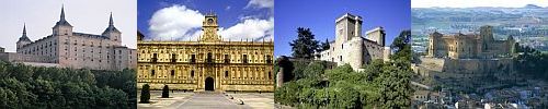 Picture of various parador hotels