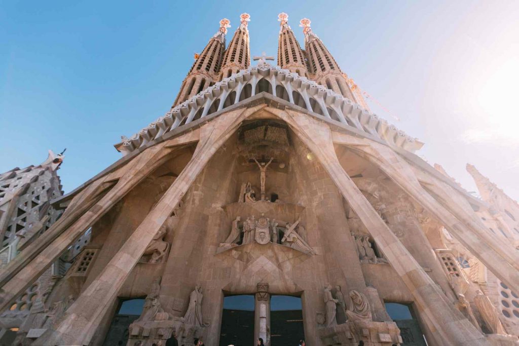Picture of the Sagrada Familia in Spain